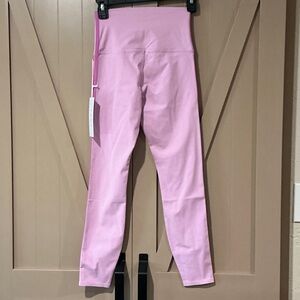 Pink High-Waisted Leggings